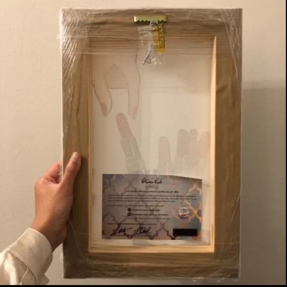 *Unopened* Chanel lipstick fries painting on 10x15 canvas from Oliver Gal